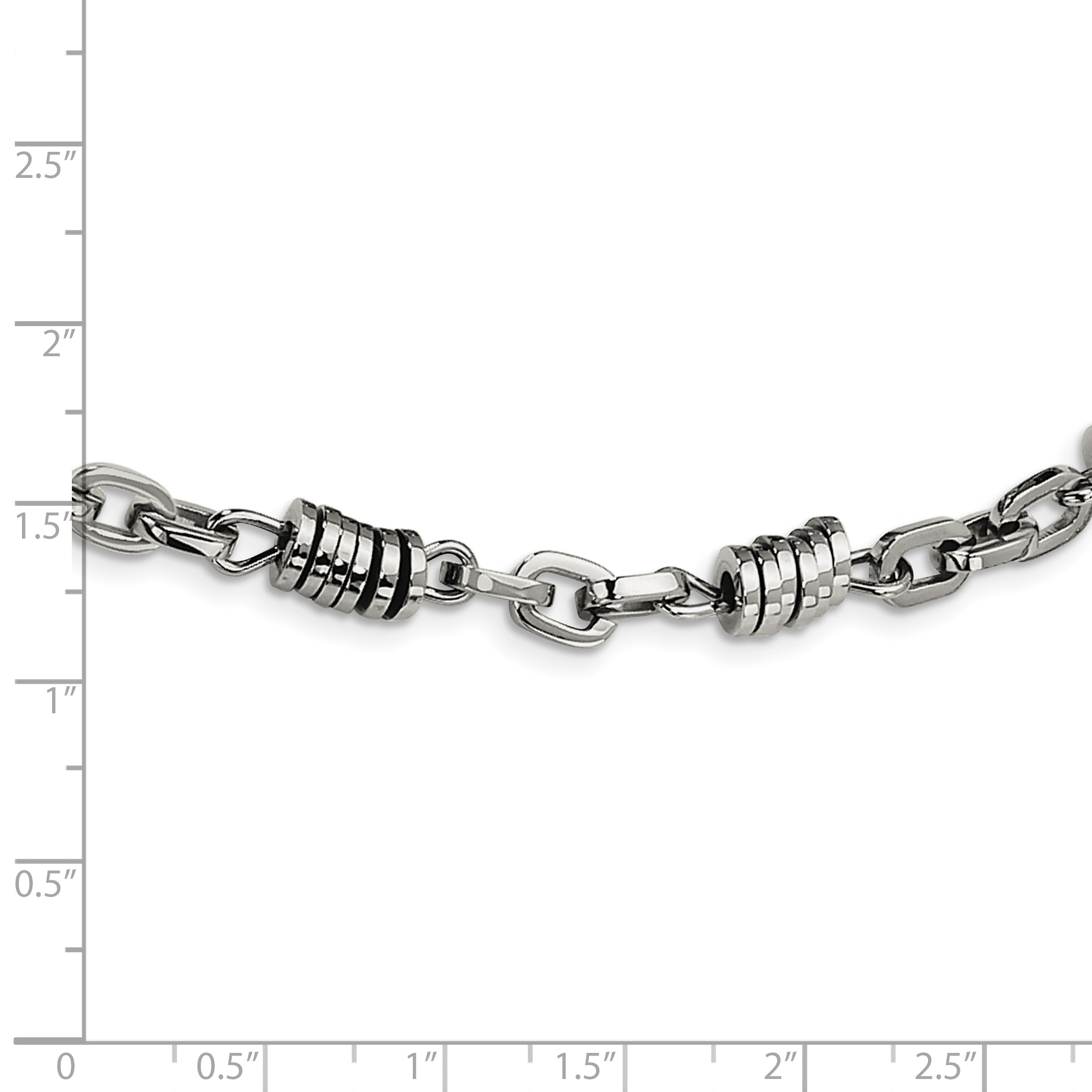 Chisel Stainless Steel Polished 20 inch Necklace Secondary image