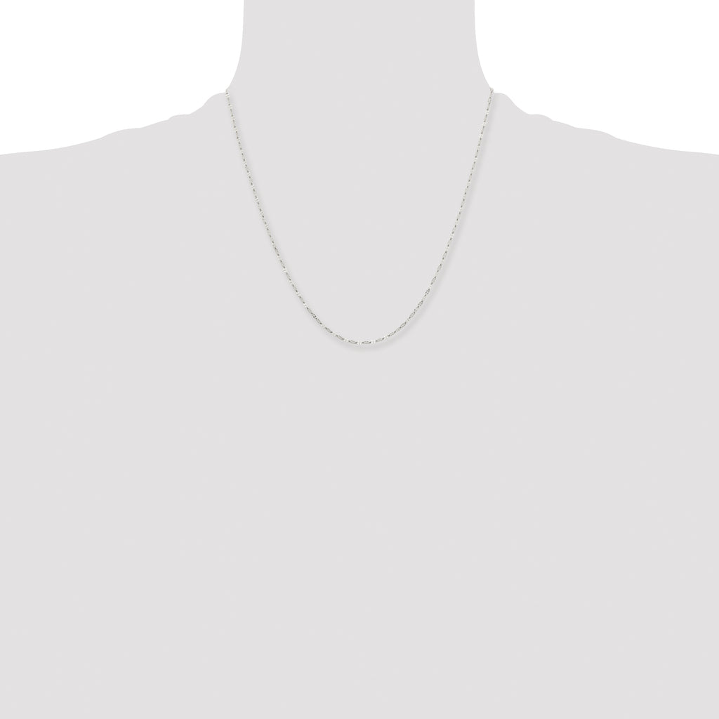 Chisel Stainless Steel Polished 16 inch Fancy Link Chain
