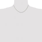 Polished Rolo Chain Necklace in Stainless Steel, 3.2mm