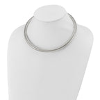 Polished Curb Chain Necklace in Stainless Steel, 8mm