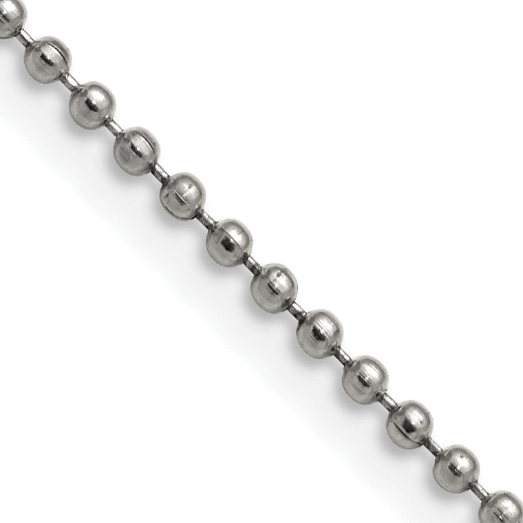 Chisel Stainless Steel Polished 2mm 30 inch Ball Chain