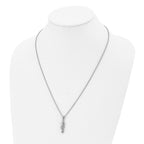 Stainless Steel Polished Seahorse 22in Necklace