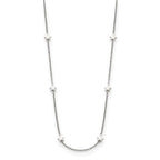 Chisel Stainless Steel Polished Stars on a 35 inch Cable Chain Necklace