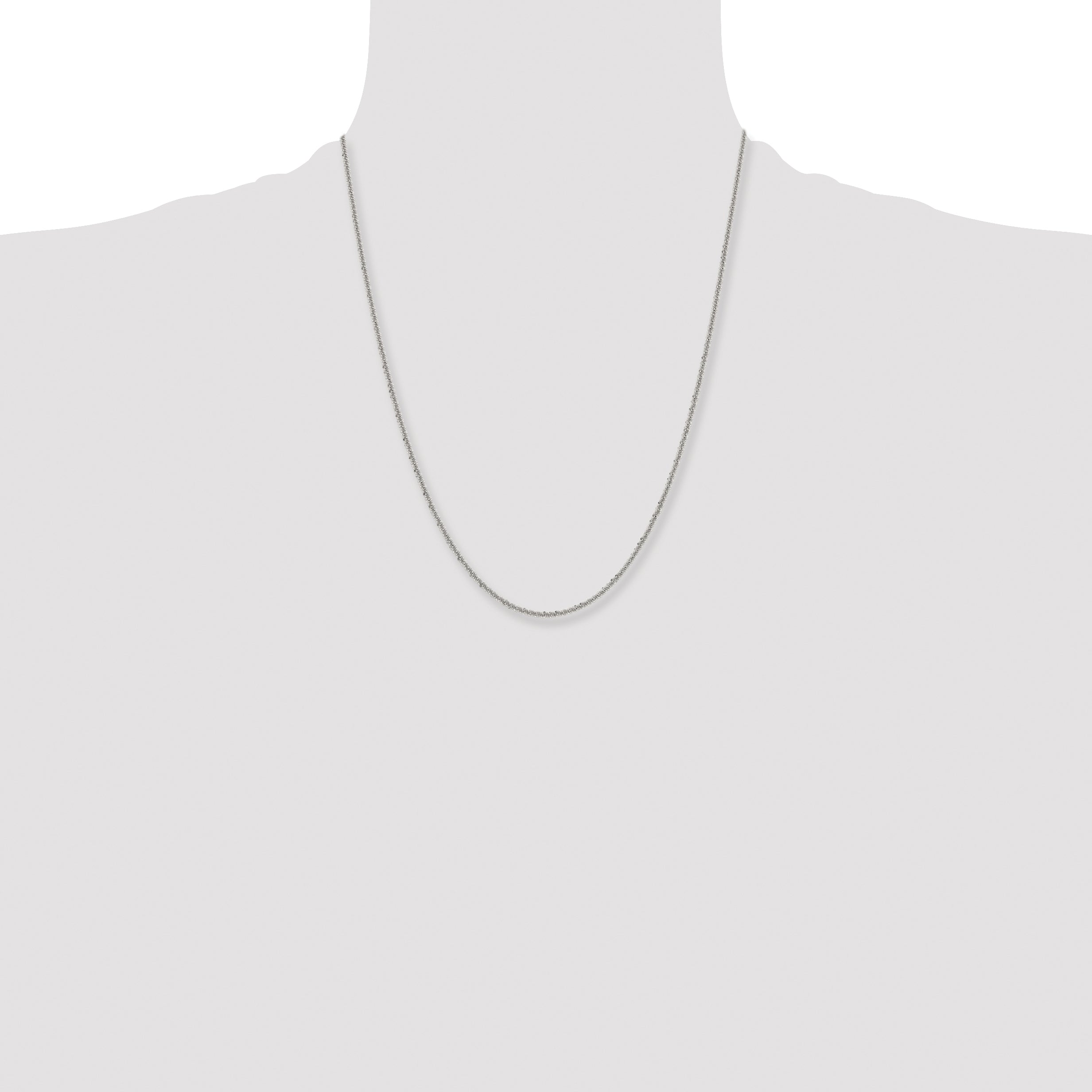 Chisel Stainless Steel Polished 2.2mm 20 inch Cyclone Chain