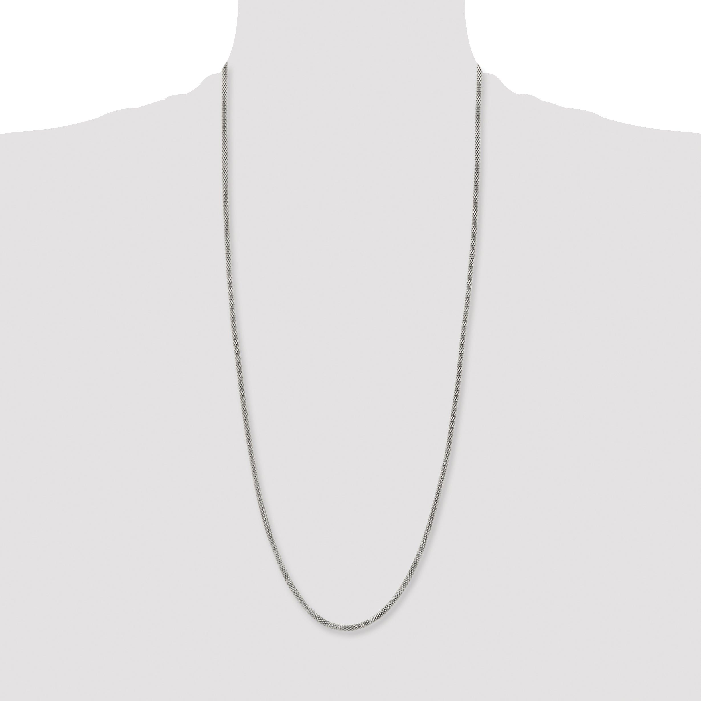 Chisel Stainless Steel Polished 3.2mm 20 inch Bismark Chain
