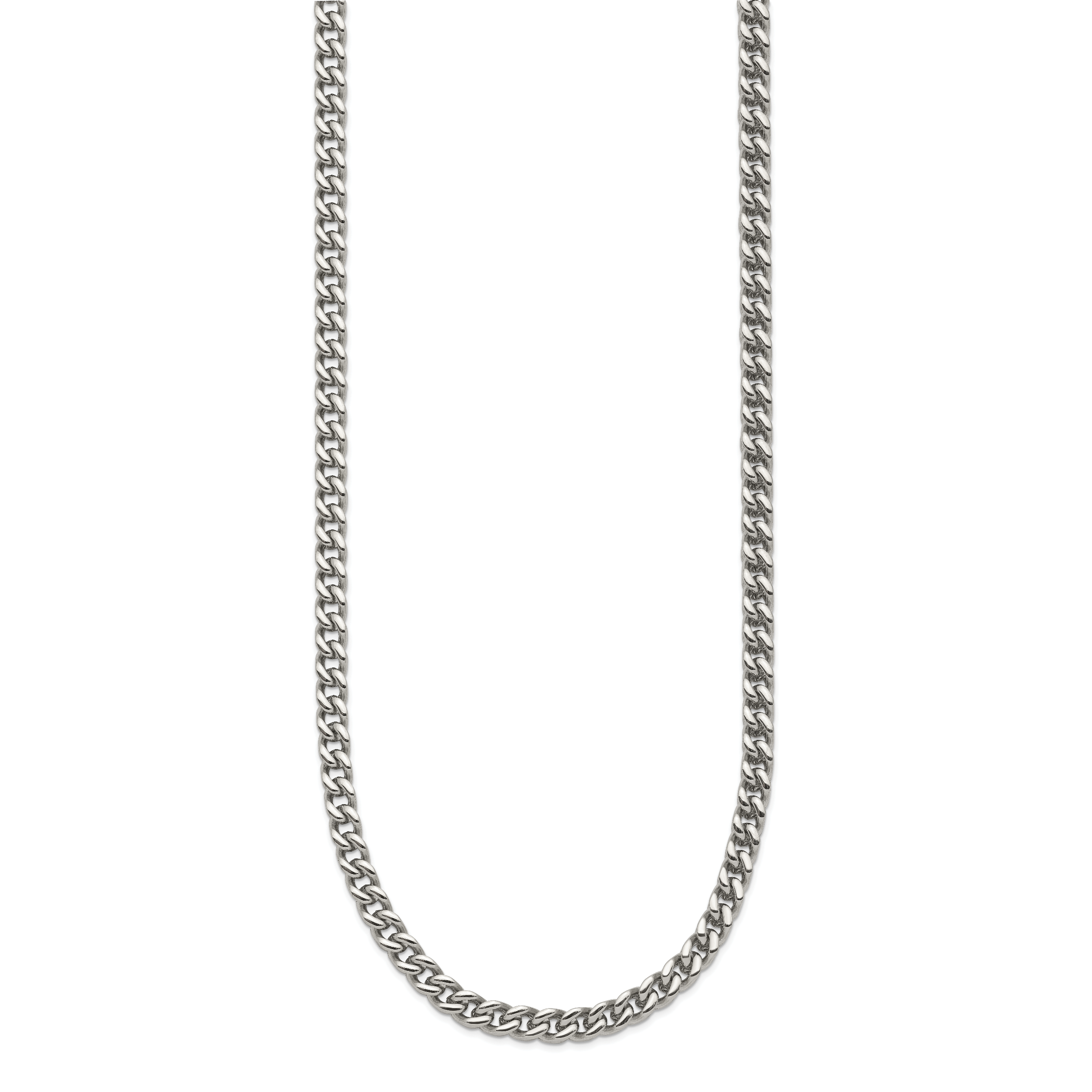 Chisel Stainless Steel Polished 24 inch Franco Chain Secondary image
