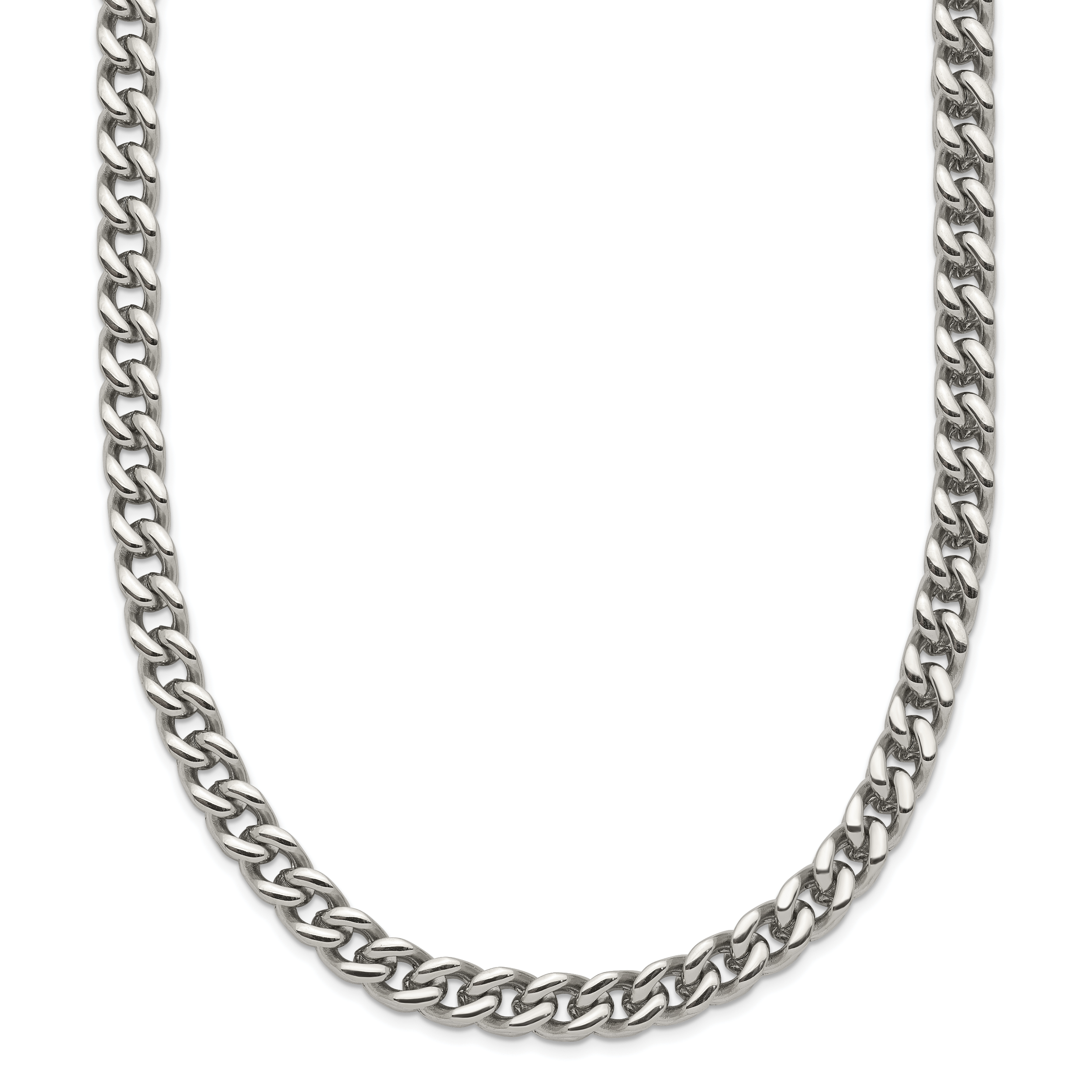 Chisel Stainless Steel Polished 24 inch Franco Chain Main image