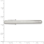 Chisel Stainless Steel Men's Polished Engravable Tie Bar Gift Ready
