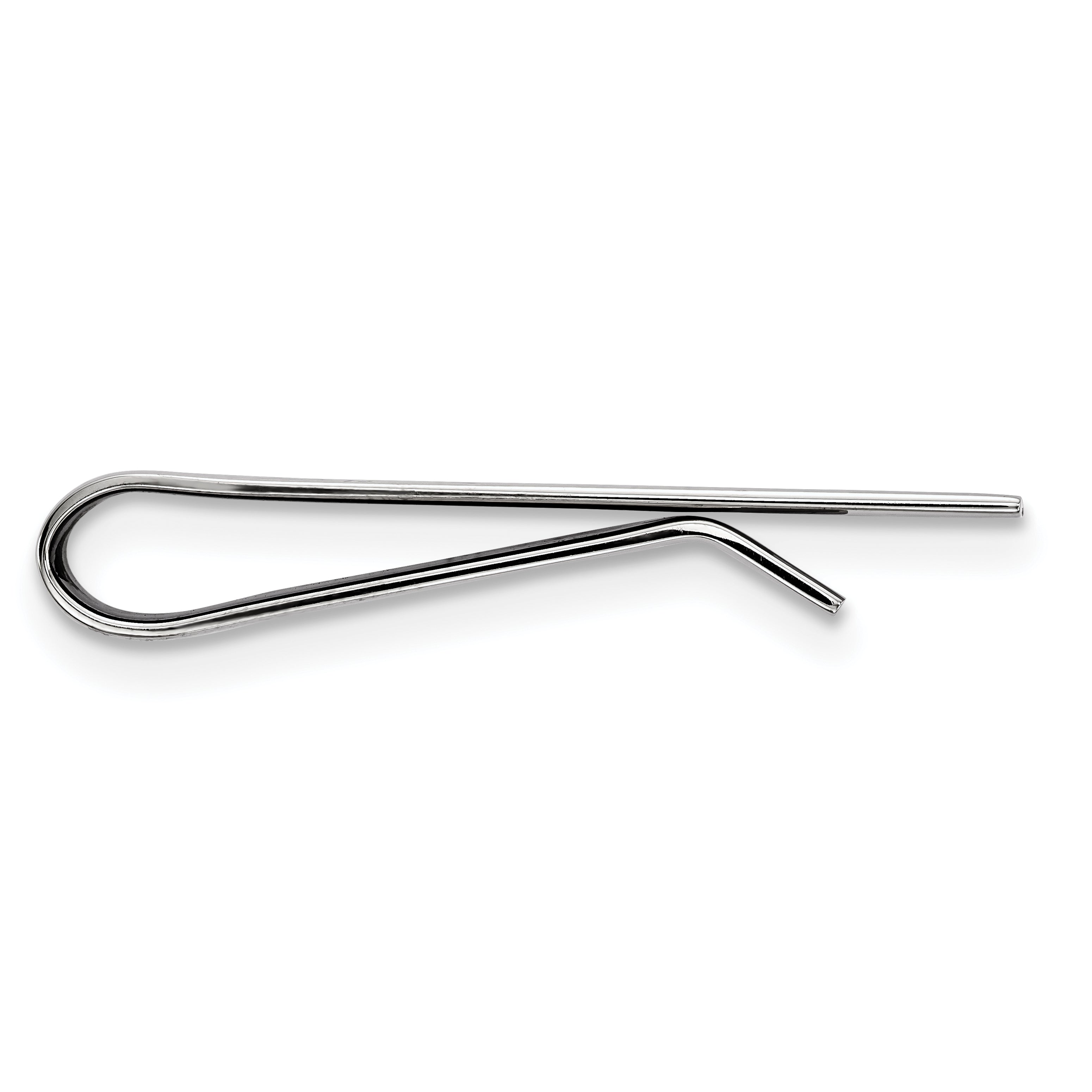 Chisel Stainless Steel Polished Tie Bar / Money Clip Secondary image