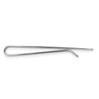 Polished Tie Bar & Money Clip in Stainless Steel