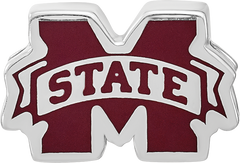 SS Mississippi State University M with State Banner Enameled Extruded L