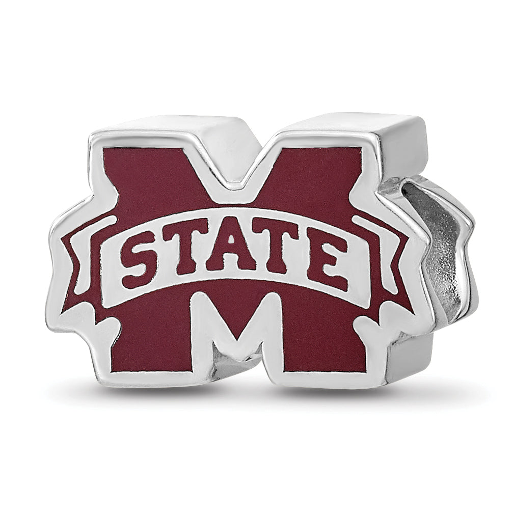 SS Mississippi State University M with State Banner Enameled Extruded L