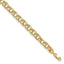 14k Lite 5.5mm Double Link Charm Bracelet