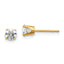 14ky .70ct. I2 K-L Diamond Stud Push-on Post Earrings
