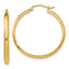 14k Polished Hoop Earring