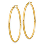 14k Polished Hoop Earring