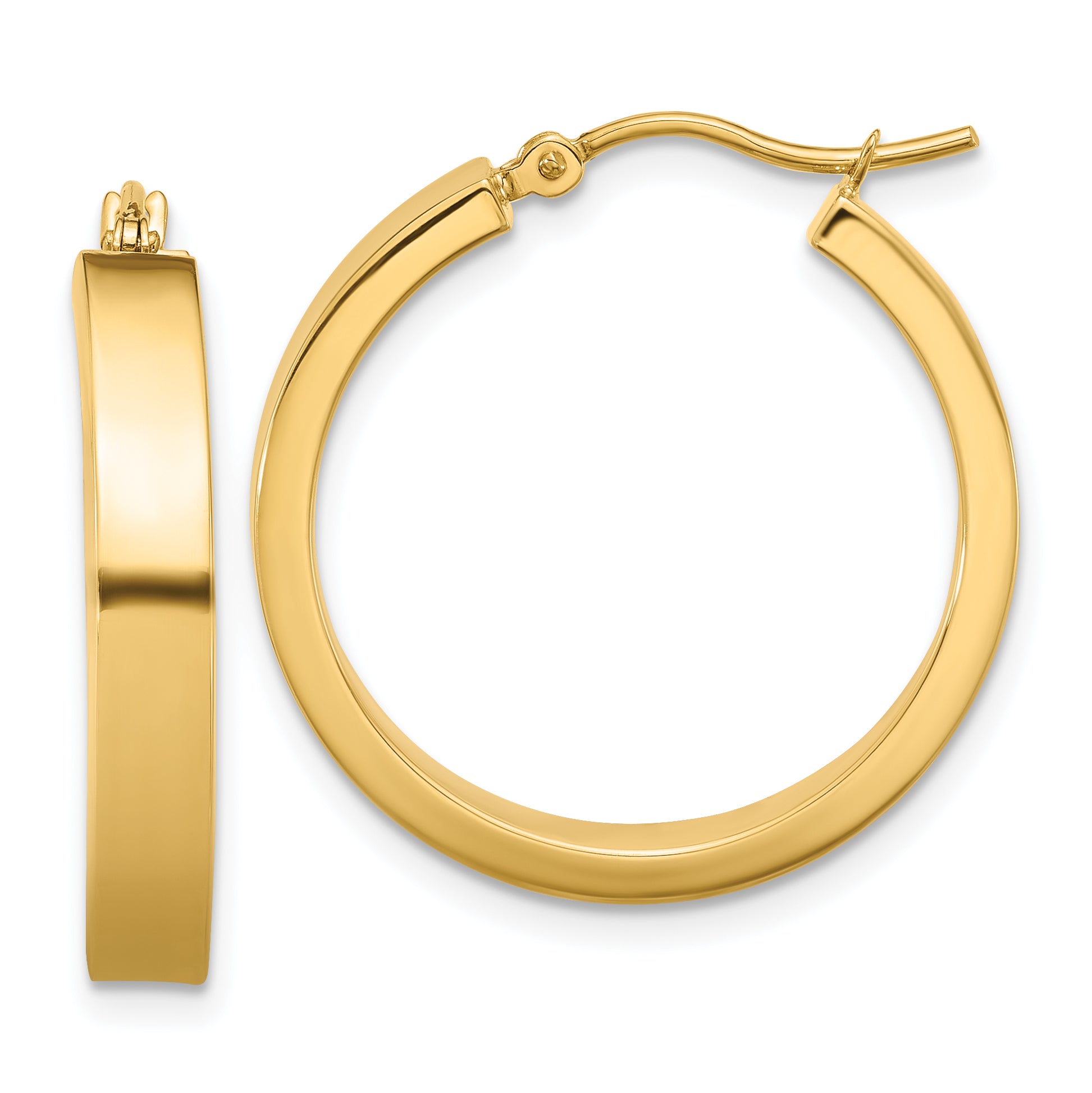 14k Polished Hoop Earring Main image