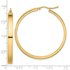 14k Polished Hoop Earring