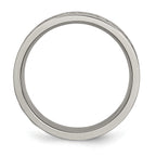 Celtic Knot Wedding Band in Titanium, 6mm