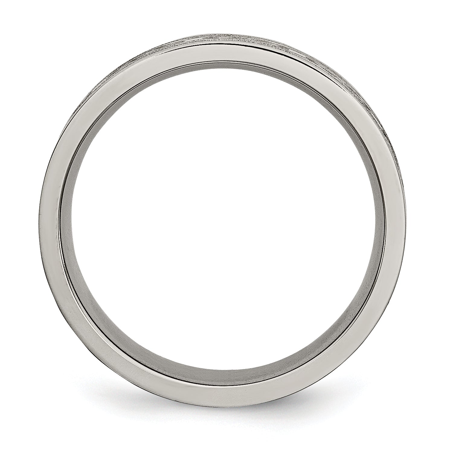 Celtic Knot Wedding Band in Titanium, 6mm