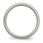 Inlay Wedding Band in Titanium & 14K Gold, 6mm