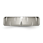 Sophia Jewelers Titanium Unisex Engravable Brushed Wedding Band