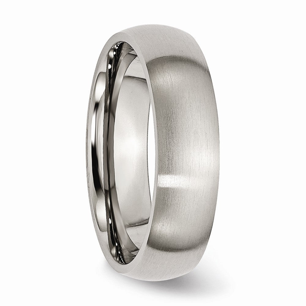 Titanium 6mm Brushed Band