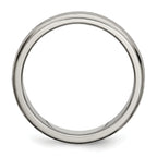 X-Design Wedding Band in Titanium, 6mm