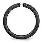 Titanium Unisex Wedding Band with Polished Multi-Color Anodized Finish