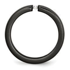 Titanium Unisex Wedding Band with Polished Multi-Color Anodized Finish