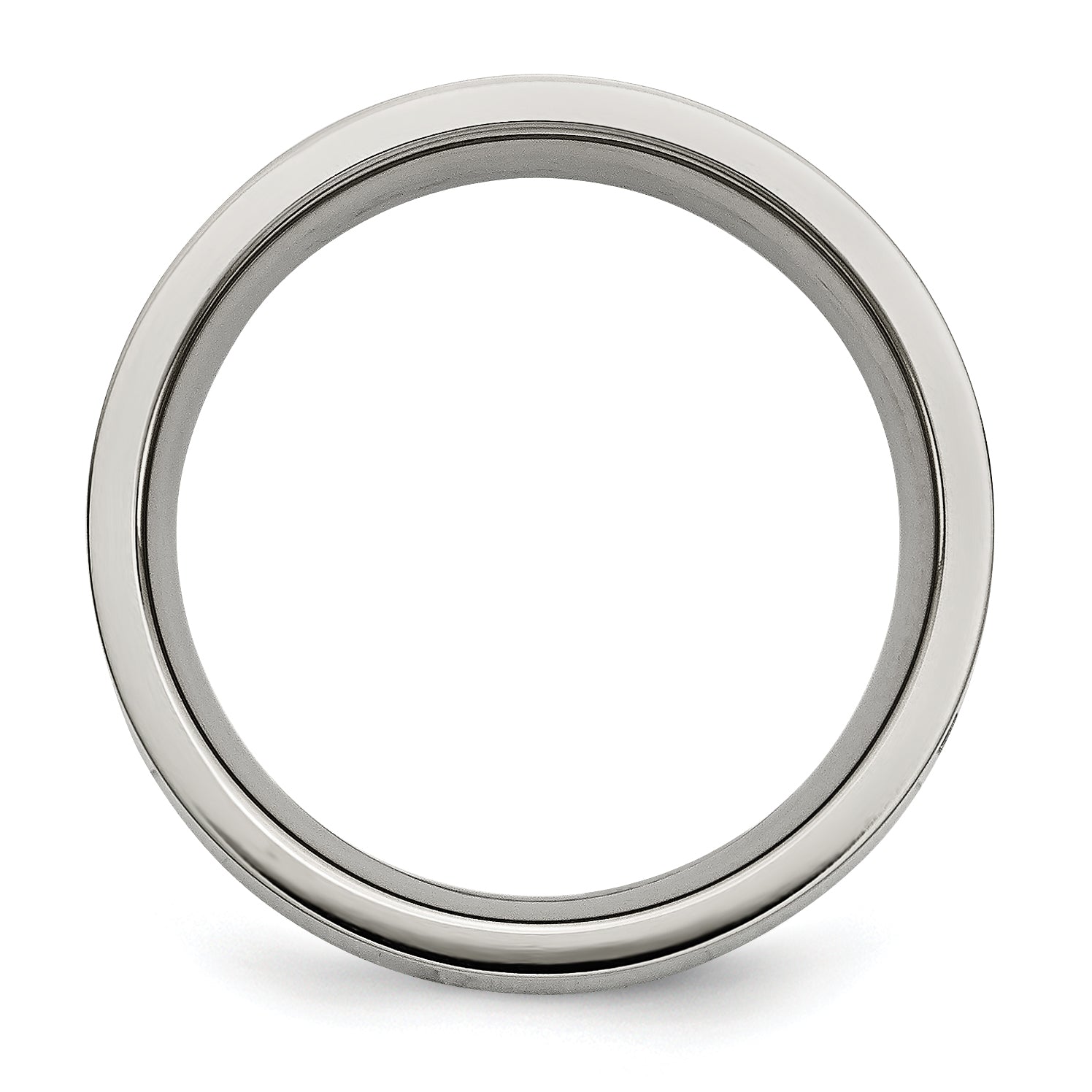 Diamond Wedding Band in Titanium, 6mm (1/2 ct. tw.)
