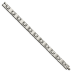 Polished Men's Bracelet in Titanium