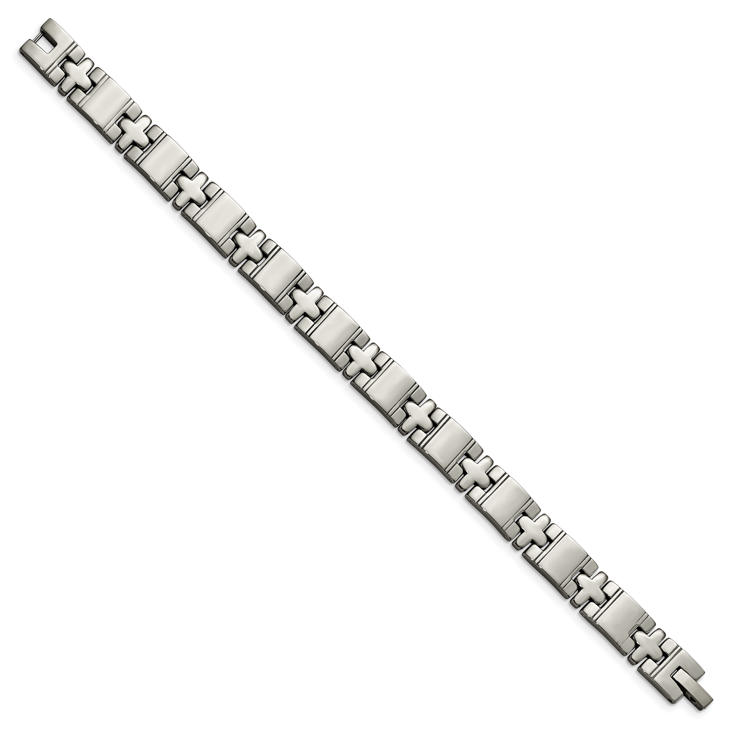 Polished Men's Bracelet in Titanium