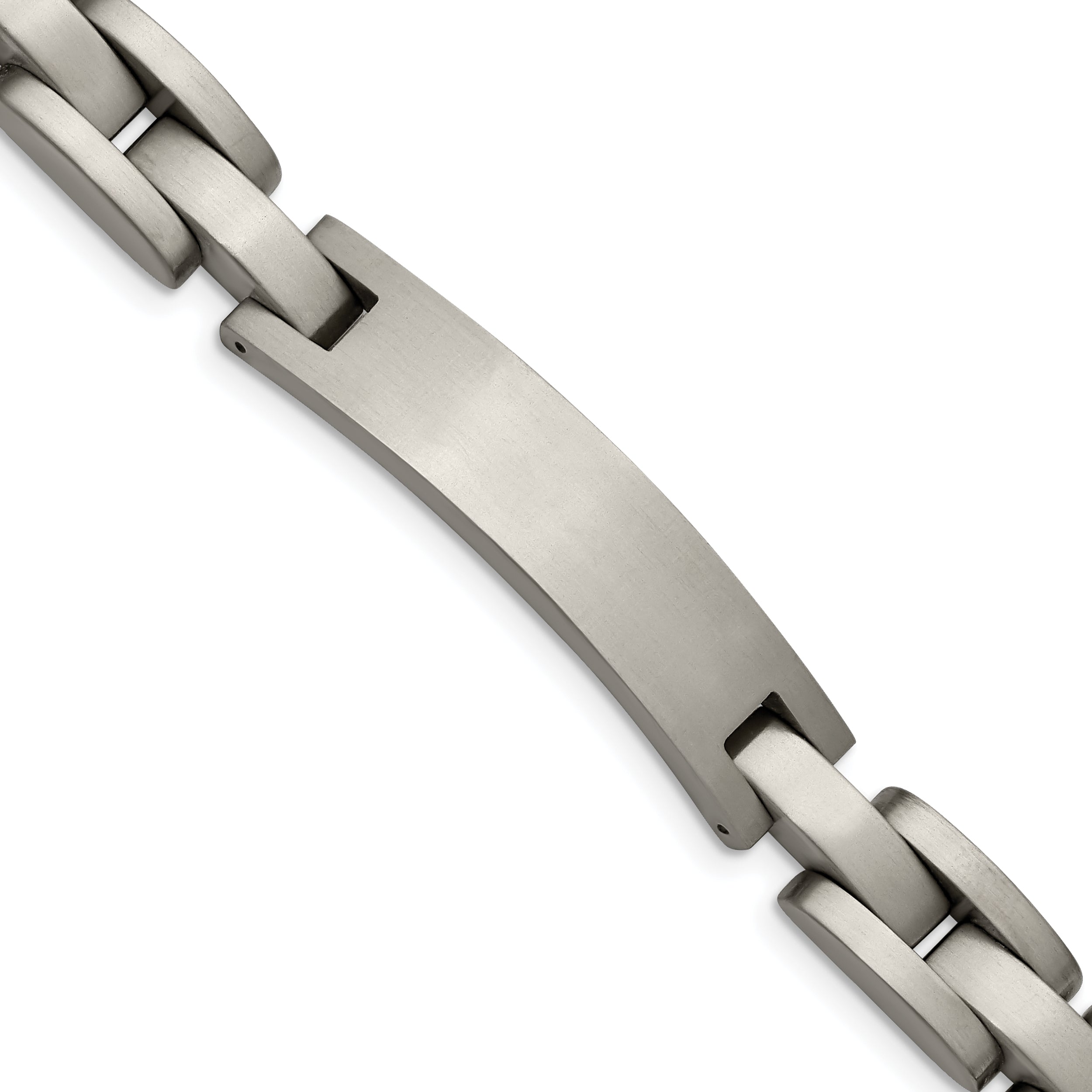 Chise Titanium Brushed 8.75 inch ID Bracelet Main image