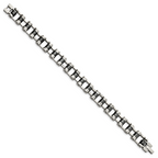 Magnetic Link Bracelet in Stainless Steel, 10mm