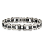 Magnetic Link Bracelet in Stainless Steel, 10mm