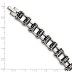 Magnetic Link Bracelet in Stainless Steel, 10mm