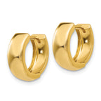 Hinged Hoop Earrings in 14K Yellow Gold