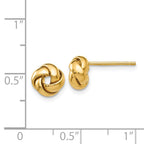 14k Knot Post Earrings