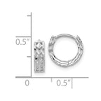 14K Hinged Hoop Earrings