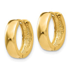 14K Round Hinged Hoop Earrings