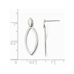 Leslie's Sterling Silver Polished Post Dangle Earrings