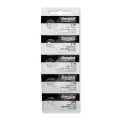 Pkg/(5) Type 379 Energizer Watch Batteries Tear Strip