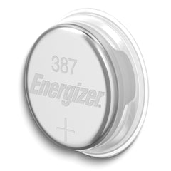 Pkg/(5) Type 387 Energizer Watch Batteries Tear Strip