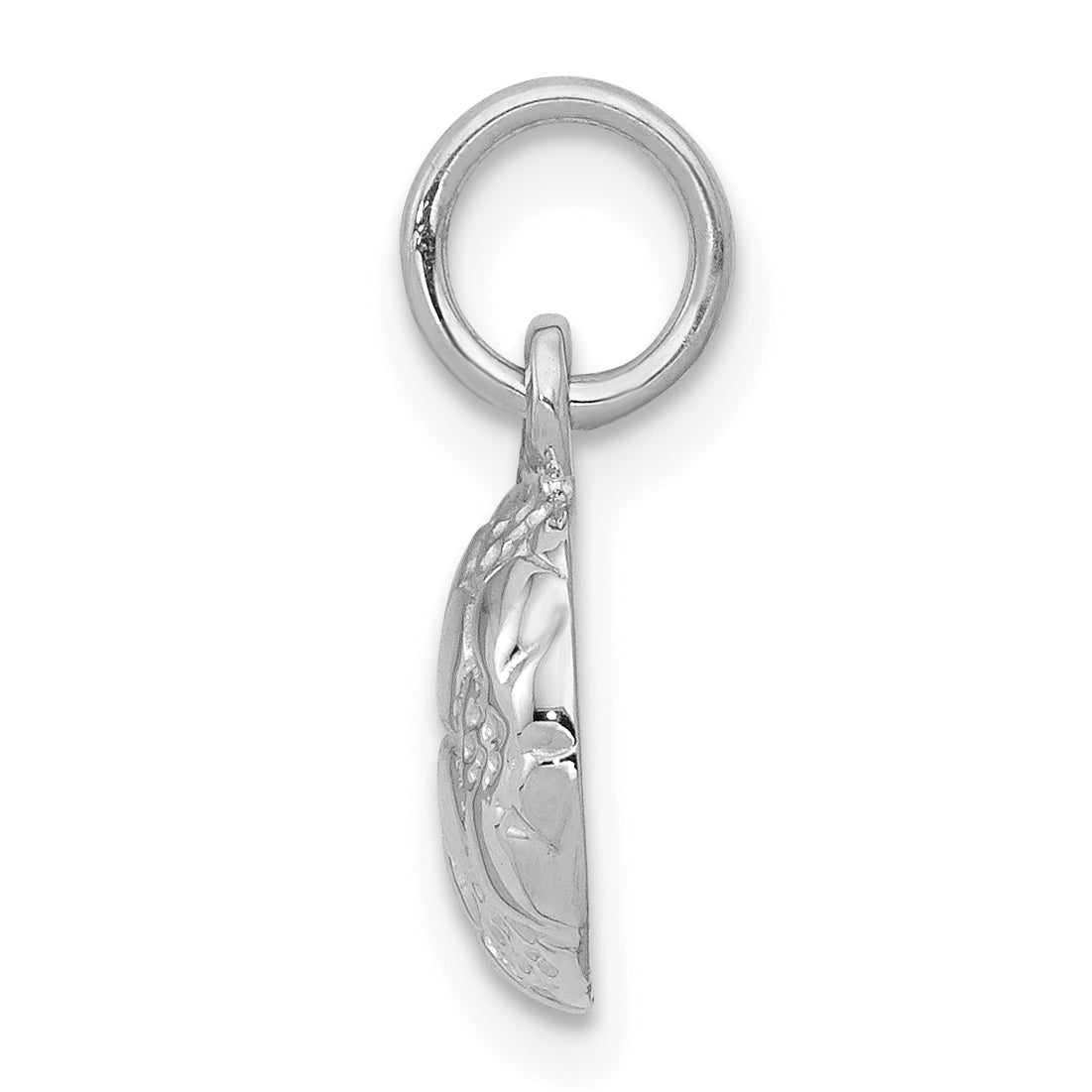 14K White Gold Soccer Ball Charm Secondary image
