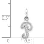 14Kw Casted Initial P Charm