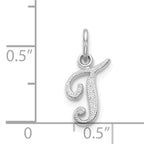 14Kw Casted Initial T Charm