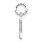 14KW Diamond-cut Letter H Initial Charm