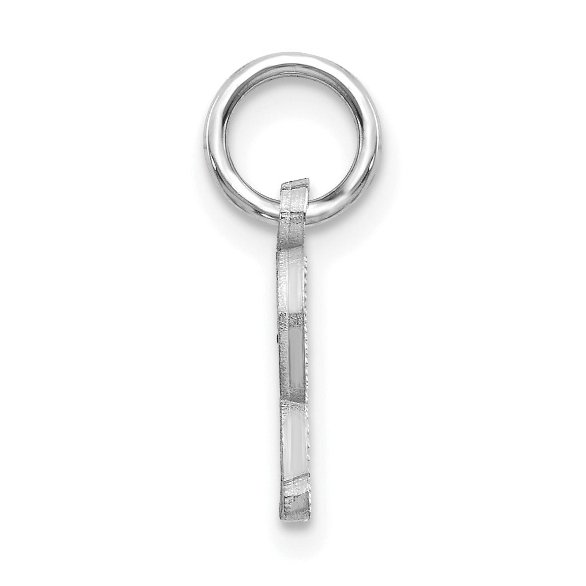 14KW Diamond-cut Letter R Initial Charm Secondary image