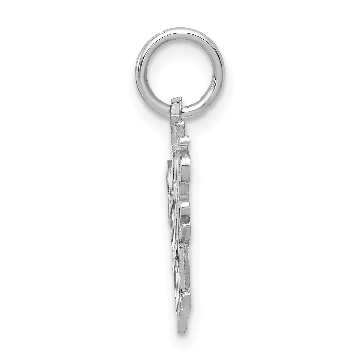 14K White Gold DADDY'S LITTLE GIRL CHARM Secondary image